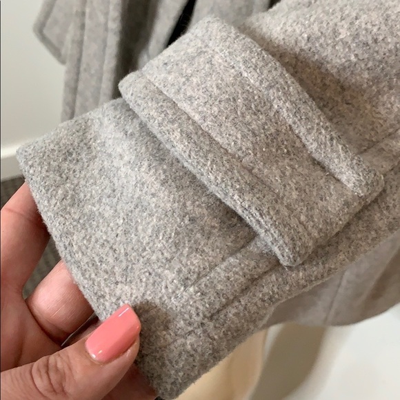 Zara Basic belted coat size medium - Picture 2 of 13